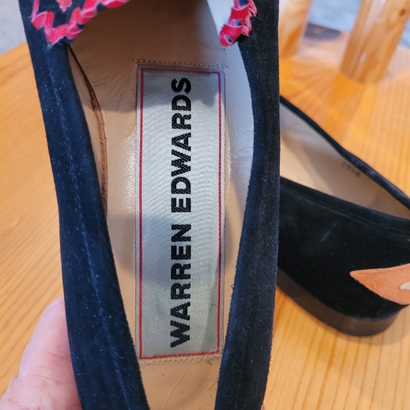 Warren Edwards Beaded Suede Flats - Picture 10 of 10